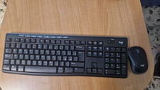 Logitech MK295  Wireless Combo Tastiera e Mouse Wi-Fi - Nero