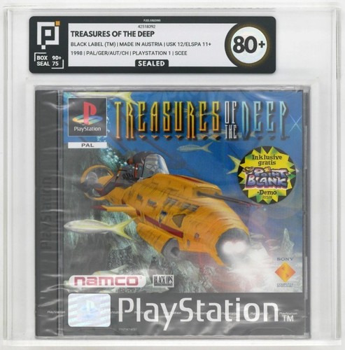 Ps1 treasures the deep pal - the,