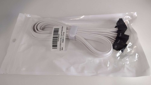 Cavo pcie bianco pin - bianco, 12+4
