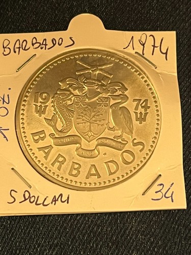 Caraibi barbados dollari - barbados,