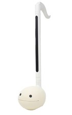Otamatone Deluxe White Japanese Electronic Musical Instrument, Portable Touch S