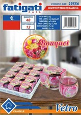 FATIGATI VASETTO VETRO