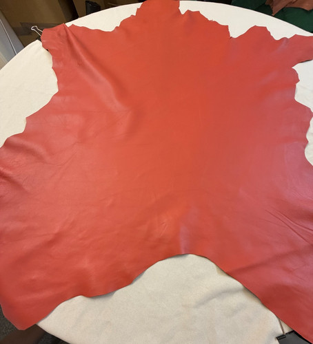 Pelli pelle rosso corallo - in,