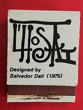 Fiammiferi Salvador Dali - Cadaques - Gabriel Garcia Marquez - Vintage Match 