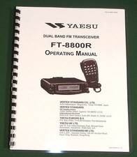 Yaesu FT-8800R manuale