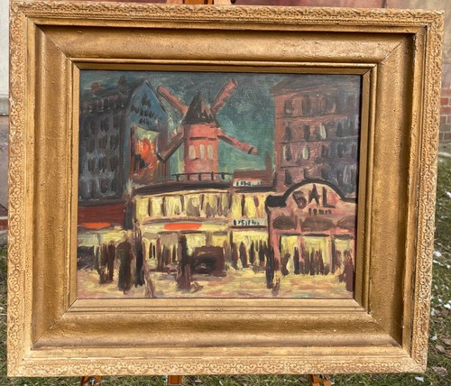 Jack eichborn dipinto olio - dipinto,