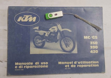 MANUALE OFFICINA KTM MC GS 350 390 420 cc su Chiavetta USB