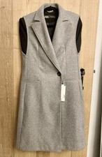 Cappotto gilet zara grigio - zara,