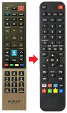 Telecomando adatto per humax - telecomando,
