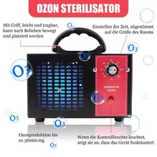 Ozone Generator 36,000mg/h Air