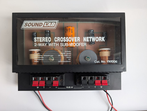 Soundlab stereo crossover rete - stereo,