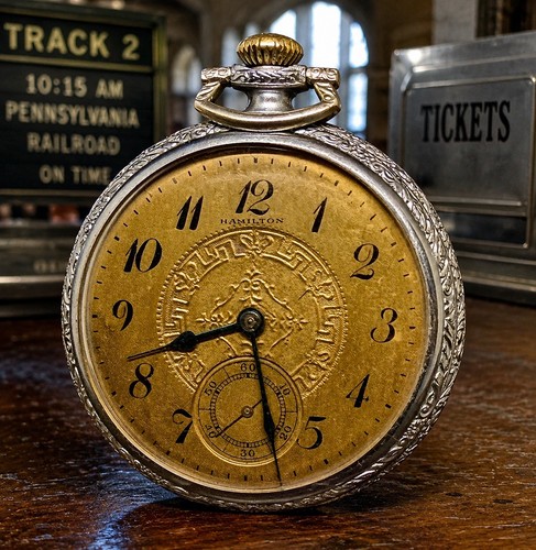Orologio tasca hamilton 17 - orologio,
