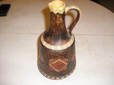 Vaso brocca ceramica ceramiche SANTUCCI DERUTA 982 / 31 lavorato a mano vintage 