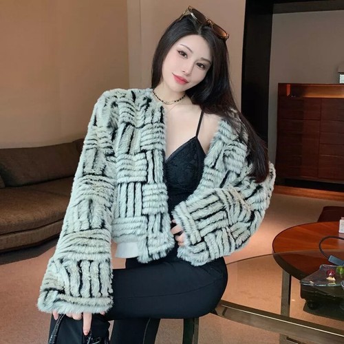 Giacca cappotto pelliccia - cappotto,