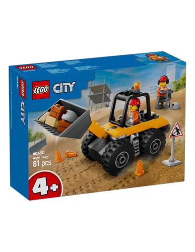 Lego pala gommata gialla 60450 - pala,