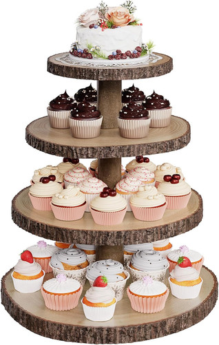 Supporto per cupcake legno - cupcake,