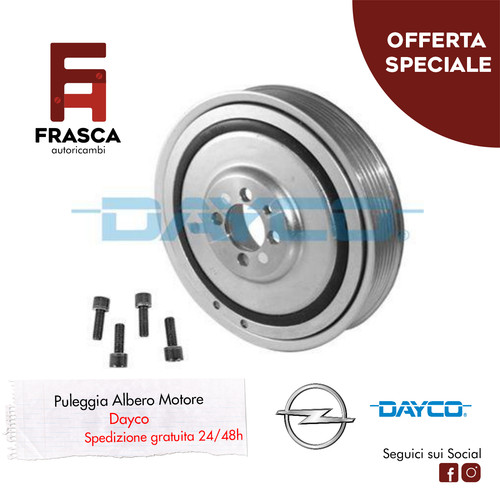 Puleggia albero motore - albero,