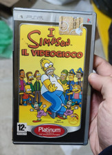 I Simpson Il Videogioco PSP Sony PlayStation Portable PAL ITA no ps1 ps2 ps3 ps4