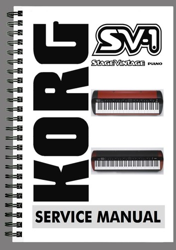 Korg manuale di servizio - manuale,