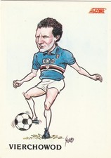 A9 - PIETRO VIERCHOWOD - Sampdoria Caricatura - Card Score 92 Nr.355