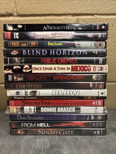 Lot johnny depp dvd - depp,