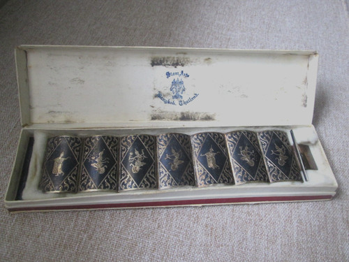 Bracciale vintage siam argento - siam,