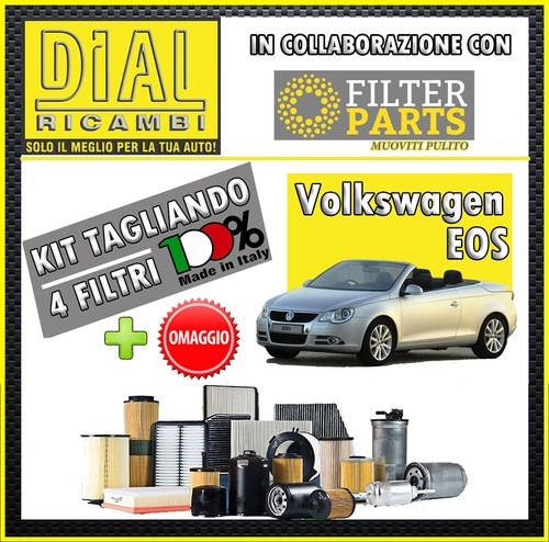 Kit tagliando filtri 4pz - kit,