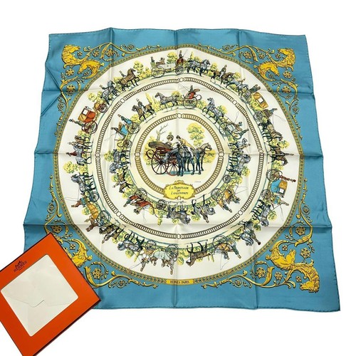 Sciarpa seta hermes carr - seta,