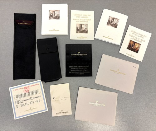 Vacheron constantin libretti - vacheron,