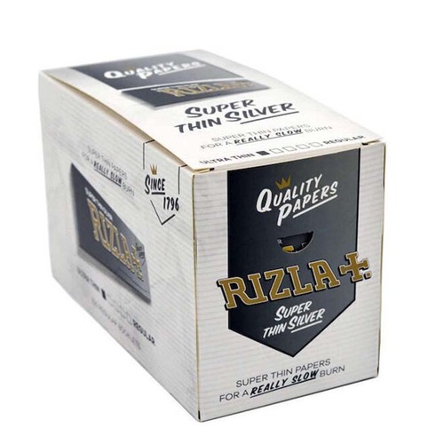 Cartine rizla argento - argento, corte