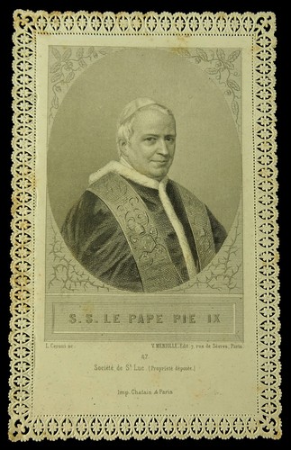 Pope pius antique lace holy - pope,