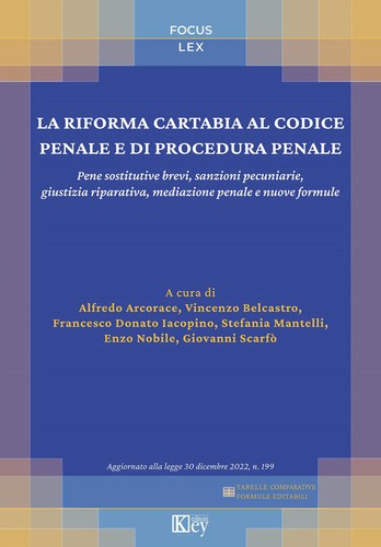 Riforma cartabia codice - cartabia,