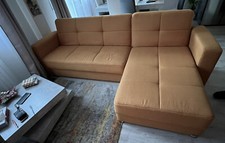 divano letto angolare contenitore + Pouf 