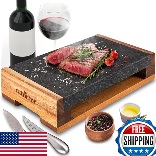 Nutrichef set grill pietra - set,