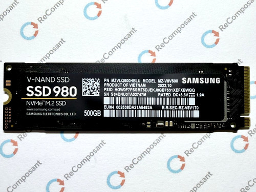 Ssd samsung 980 500go - samsung, 2280