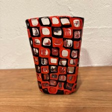 Vaso fiori Venini Murano 1960