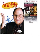 Jason Alexander autografo firmato autografo auto Seinfeld DVD copertina inserto JSA