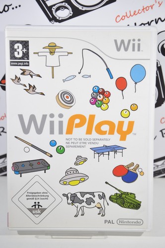 Wii play nintendo - wii, 3+