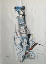 Lino Dinetto (Este Padova 1927) Bellissima opera anni 80 certificata