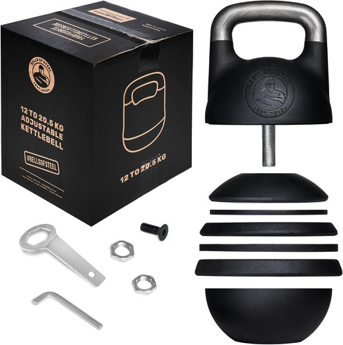 Set kettlebell regolabile - kettlebell,