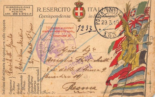 0108 ww1 franchigia - franchigia, 1919