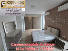 CAMERA DA LETTO COMPLETA NUOVA LE FABLIER COLLEZIONE LE SPEZIE
