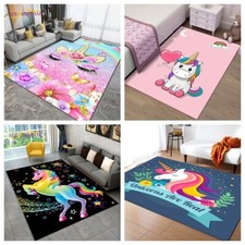 Tappeto unicorno 3D bambina