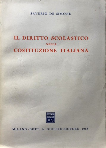 Diritto scolastico nella - diritto,