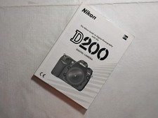 Nikon D200 Manuale Istruzioni