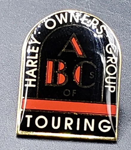 Harley owners group hog pin - group,