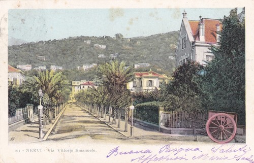 Cartolina genova nervi - ,nervi,