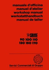 Same Trattore 90 100 110 130 150 170 Manuale Riparazione Manuale Officina