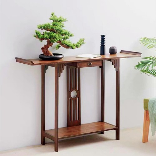 Tavolo consolle legno antico
