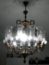 Lampadario Soffitto con Putti